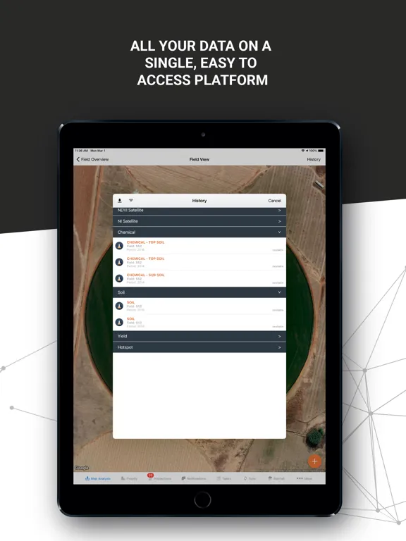 Precision Gateway iPad  Screenshots