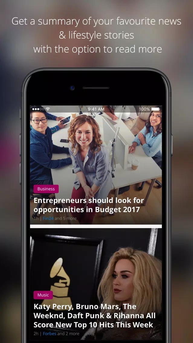 Capturas de pantalla de Sliced: Local & Global News