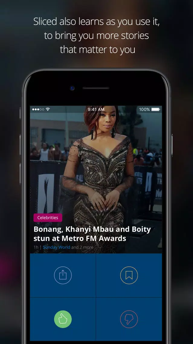Capturas de pantalla de Sliced: Local & Global News