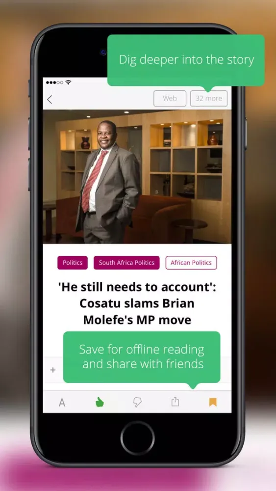 Screenshot di Sliced: Local & Global News