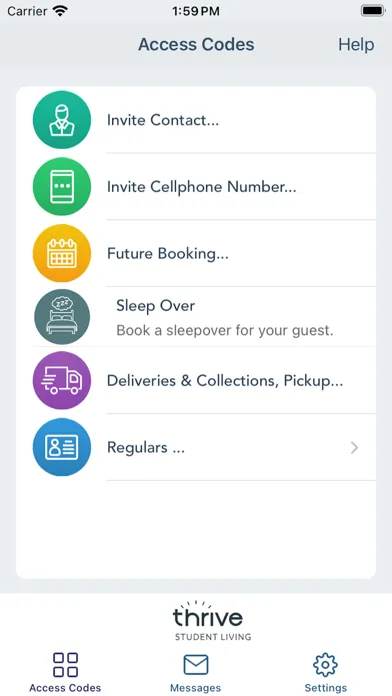 Captures d'écran de Smart Student Access