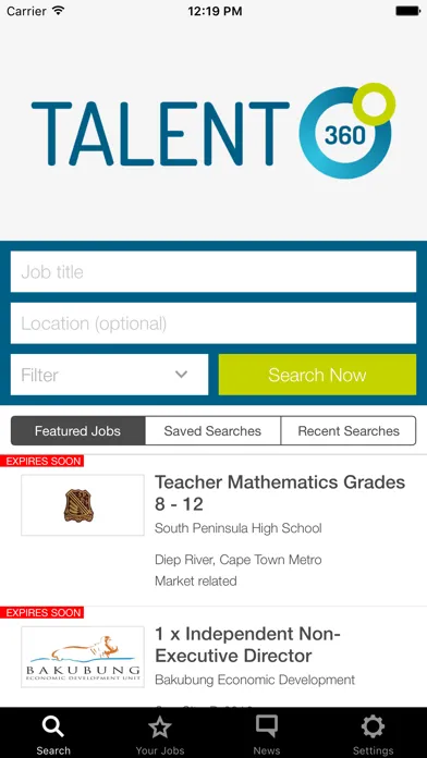 Screenshot di Talent360 Jobs