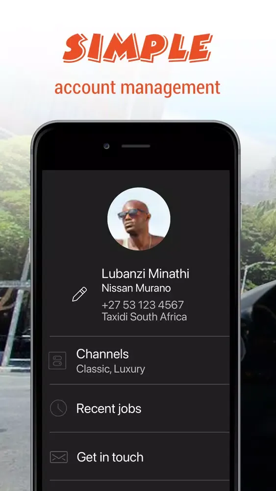 Zrzuty ekranu Taxidi Driver app