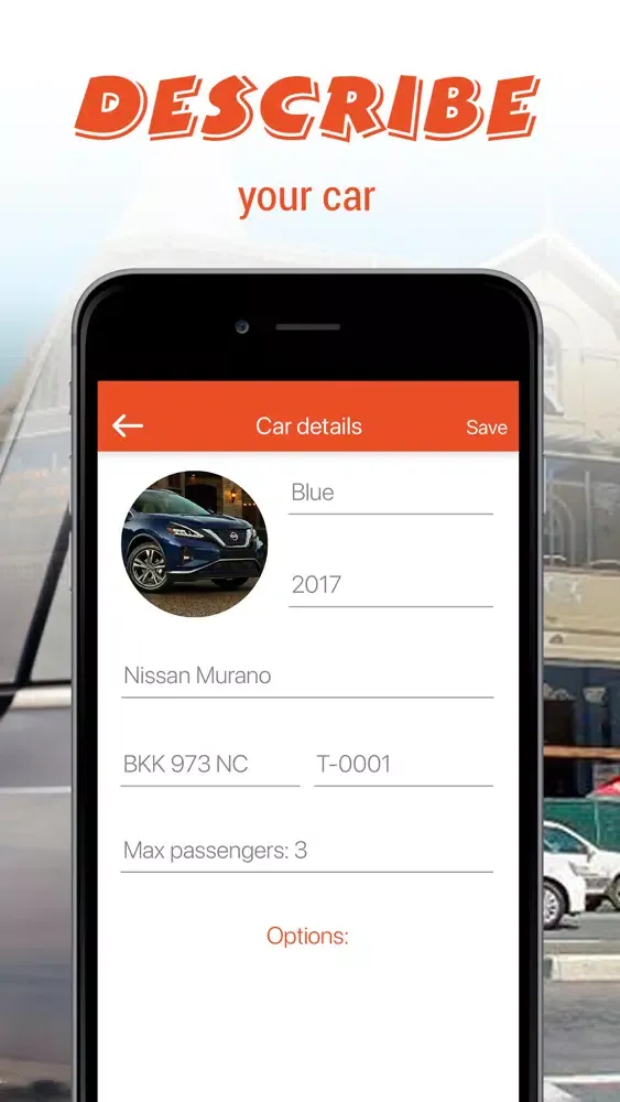 Zrzuty ekranu Taxidi Driver app
