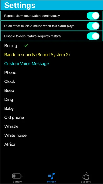 تصاویر Battery Life Alarm & Reminders