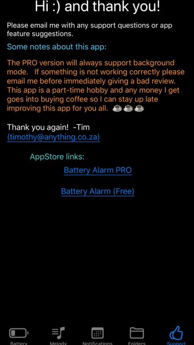 تصاویر Battery Life Alarm & Reminders