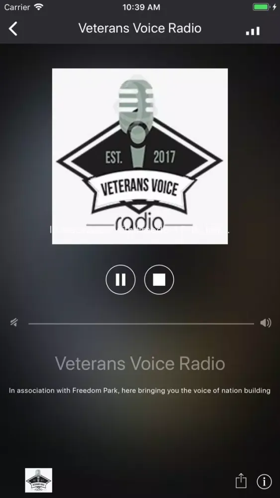 Veterans Voice Radio Screenshots