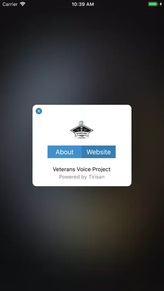Veterans Voice Radio Screenshots