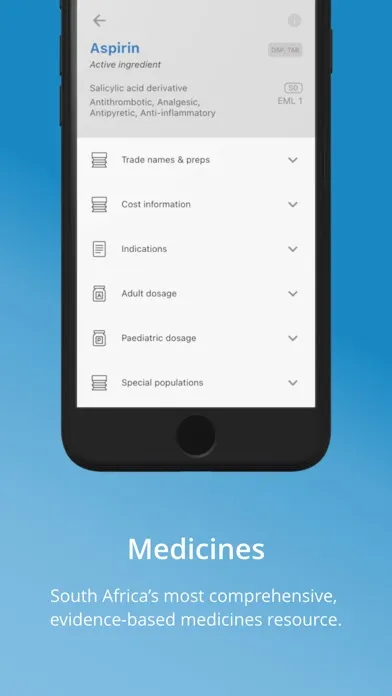 EMGuidance - Medicines Info應用截圖