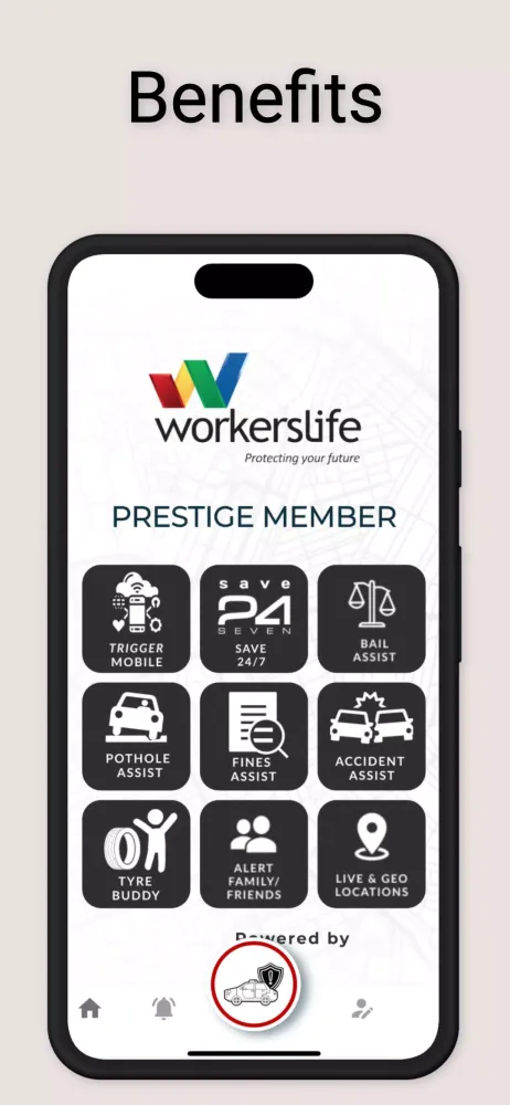 Workerslife Legal App Screenshots