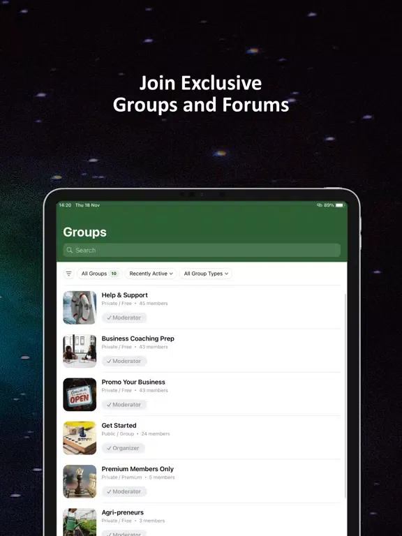 Ubuntu Entrepreneurship App iPad  স্ক্রিনশট