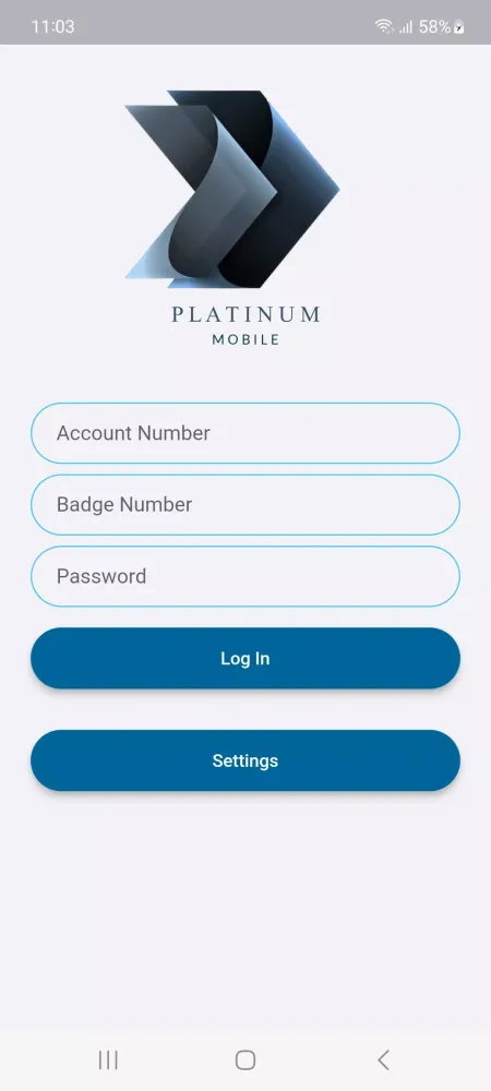 Platinum Mobile Screenshots