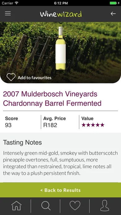 Скриншоты Michael Fridjhon’s Wine Wizard