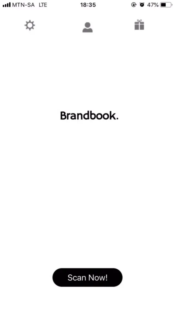 Brandbook. Screenshots