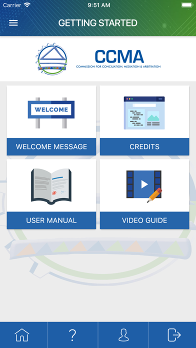 CCMA InfoHub 스크린샷