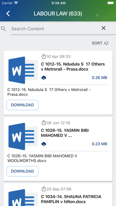 CCMA InfoHub 스크린샷