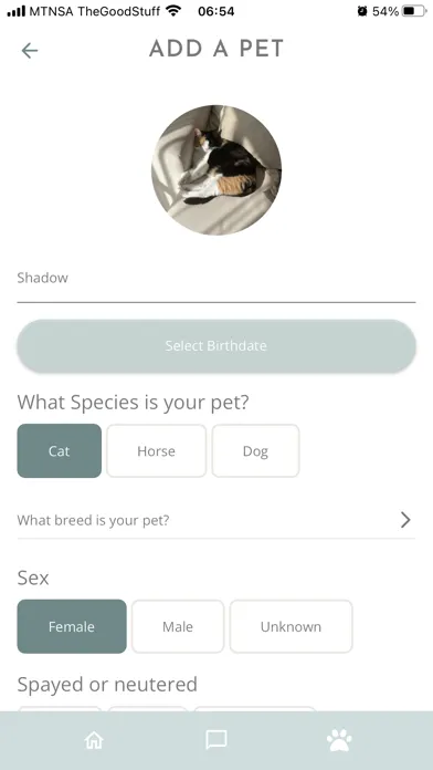 Tame Vet App स्क्रीनशॉट