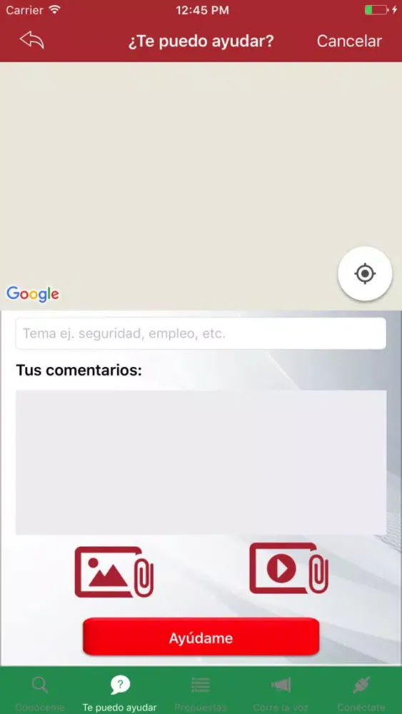 Tangkapan layar Jalemos Juntos