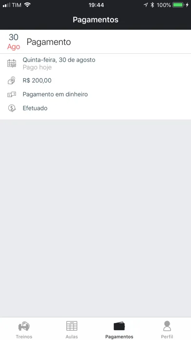 ภาพหน้าจอของ Treino e Saúde - Sua academia
