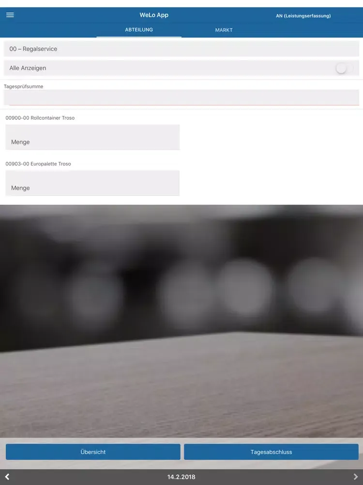 Zahlenwerk WeLo App iPad  Ekran Görüntüleri