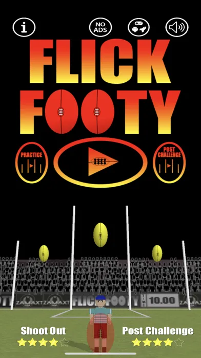Ảnh chụp màn hình của Aussie Rules Flick Footy
