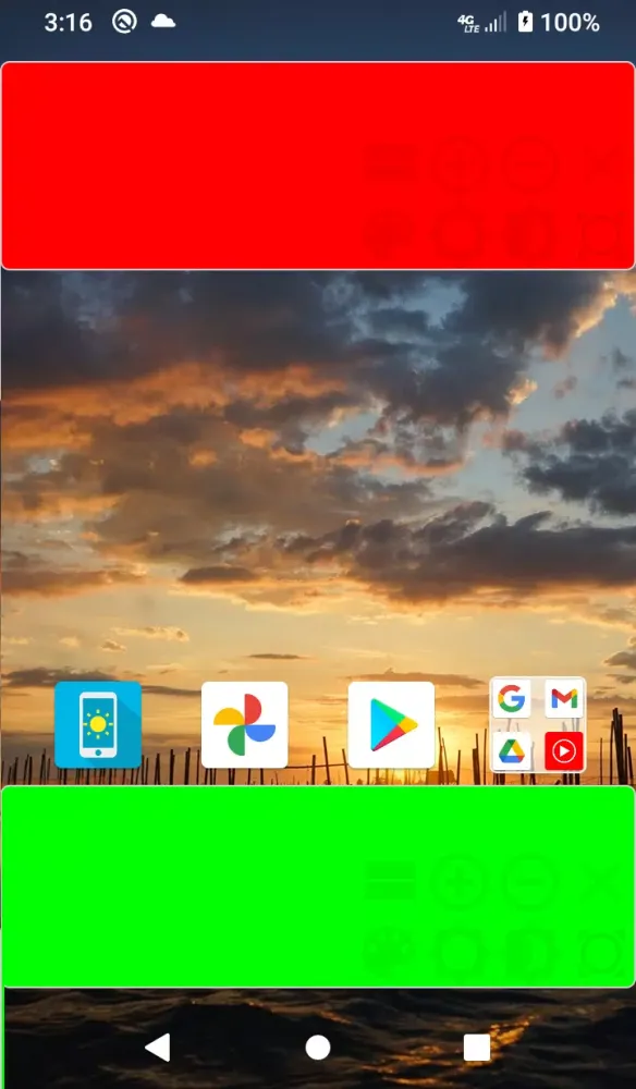 Captures d'écran de Screen Flashlight