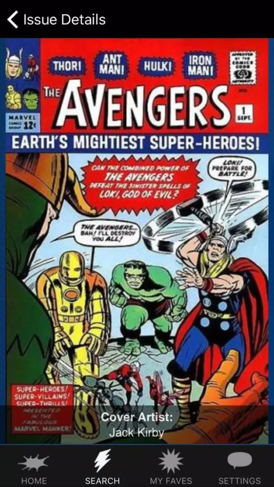 Tangkapan layar Zap-Kapow! The Comic Book Price Guide