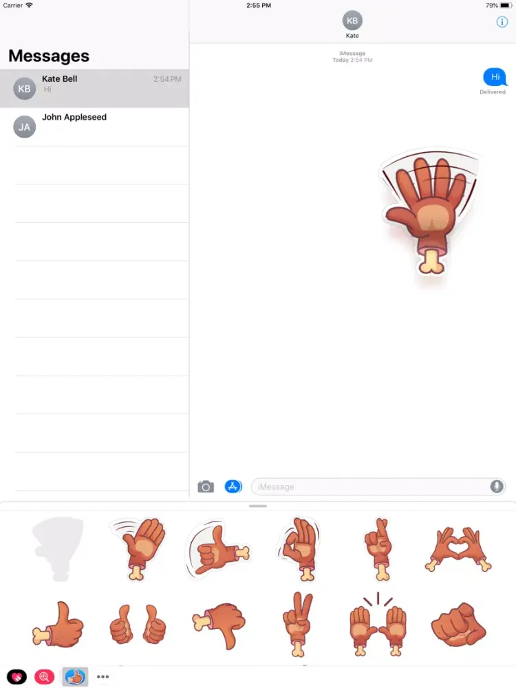 صور HandMoji iPad 