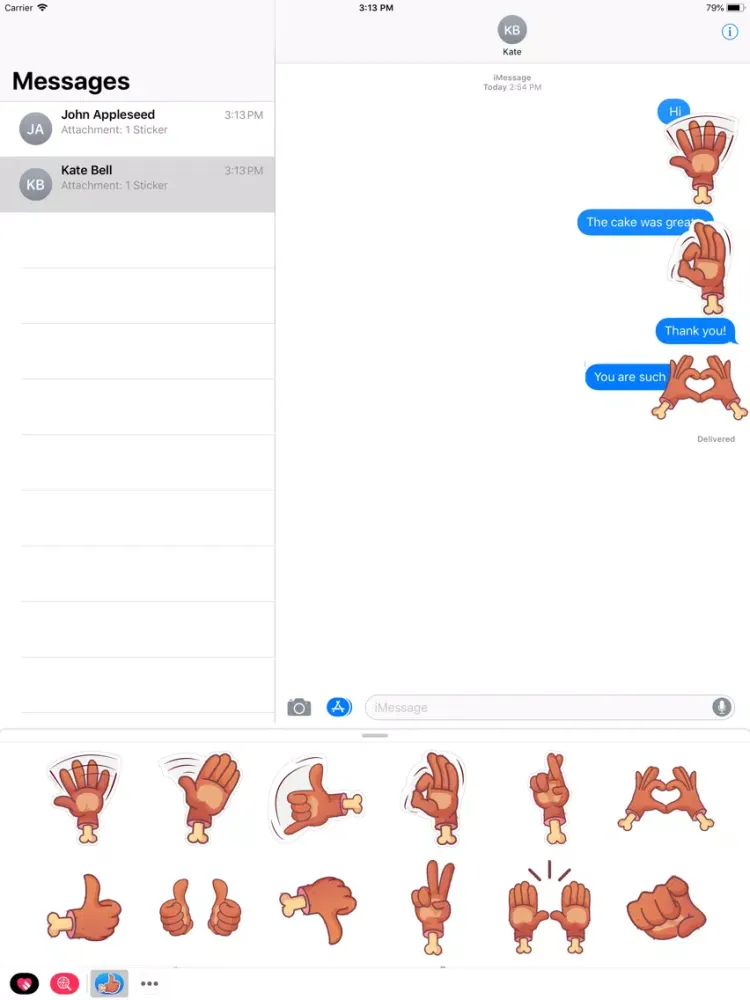 صور HandMoji iPad 