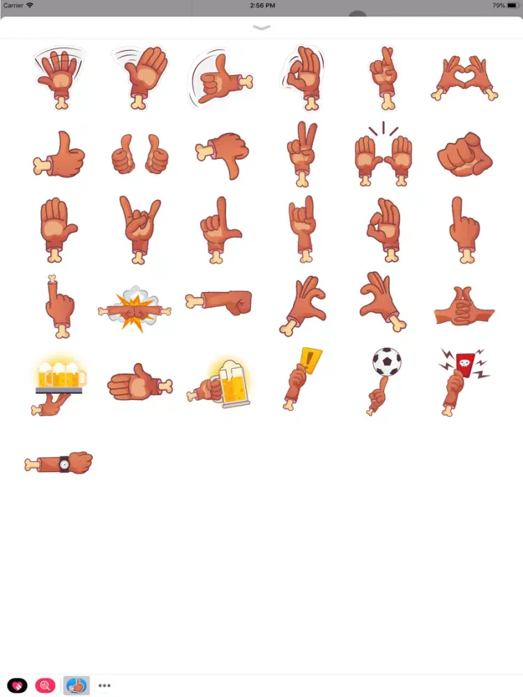 صور HandMoji iPad 