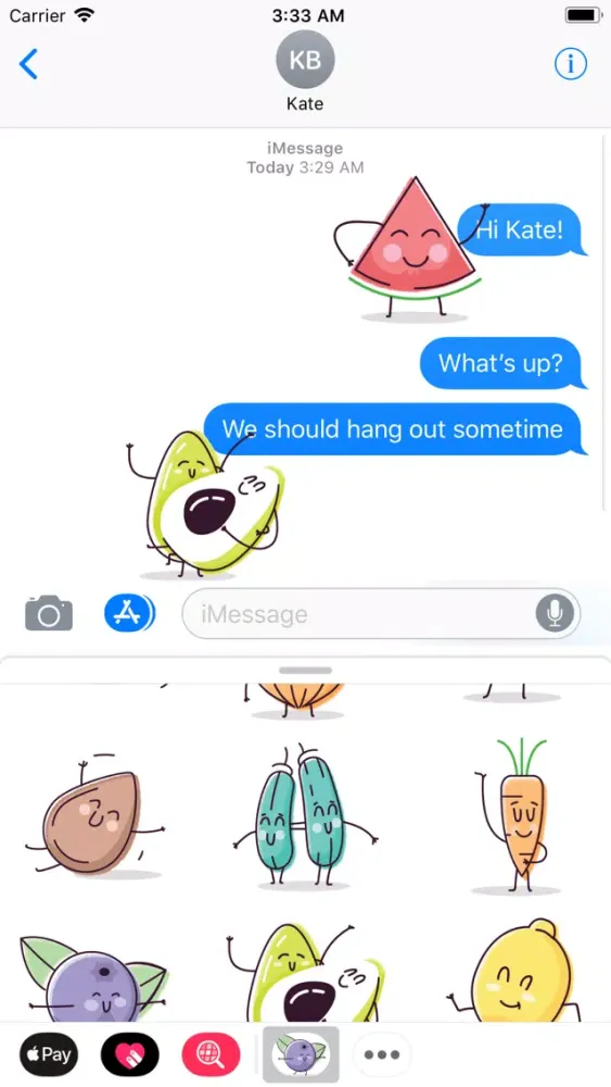 Veggiemoji Moody Fregetables スクリーンショット