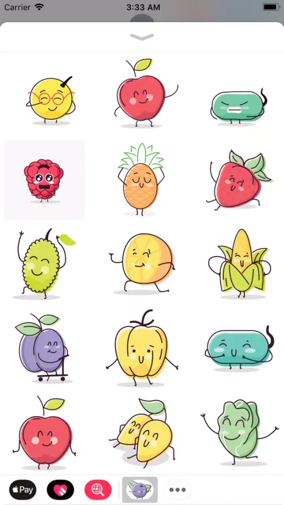 Veggiemoji Moody Fregetables スクリーンショット