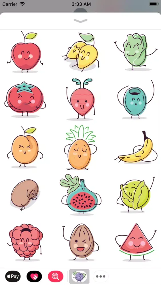 Veggiemoji Moody Fregetables スクリーンショット