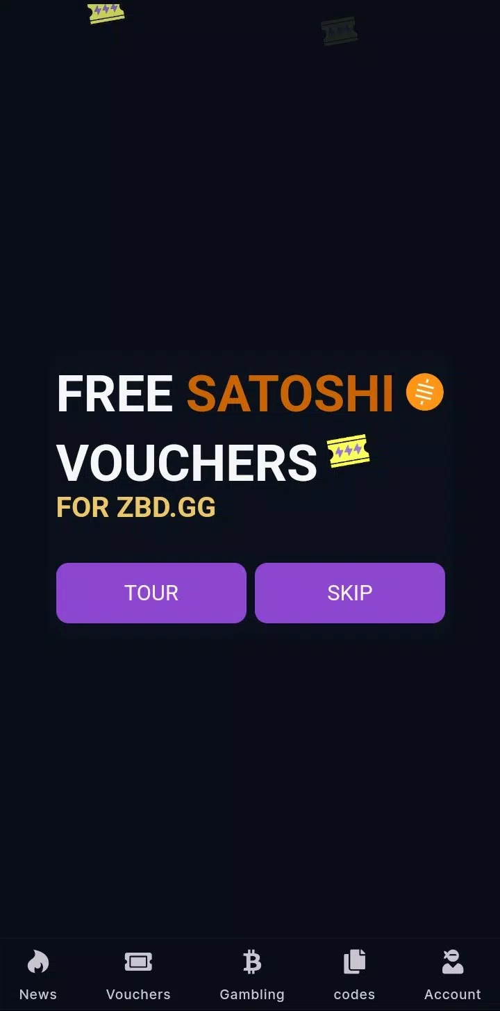 Satoshi Vouchers Screenshots