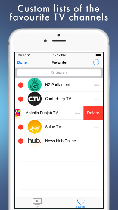 NZ TV - New Zealand television online應用截圖