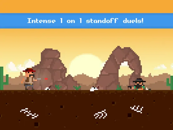 Cowboy Standoff Duel iPad  Screenshots