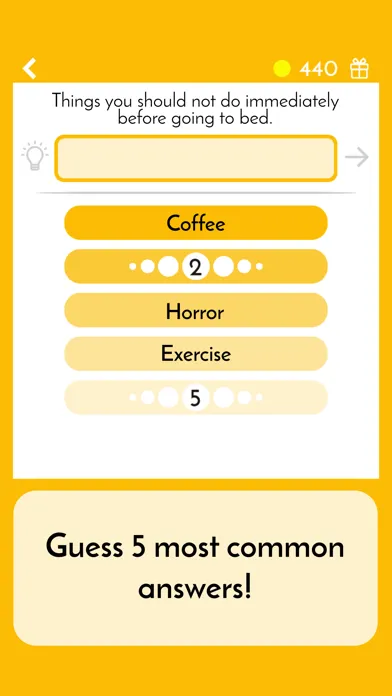 Tangkapan skrin Guess 5 - Words Quiz