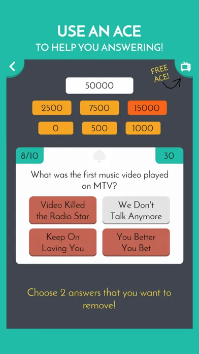 The Ace Quiz سکرین شاٹس