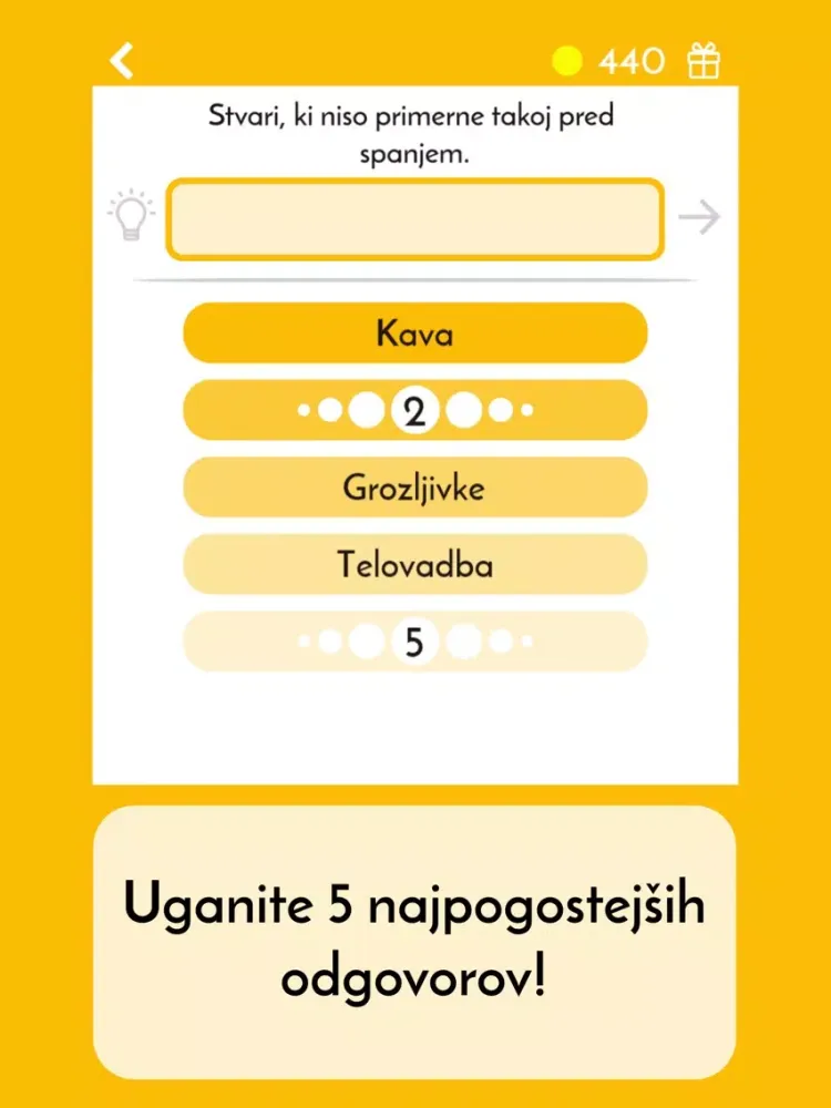 Скриншоты Ugani 5 - Kviz Slovenija iPad 