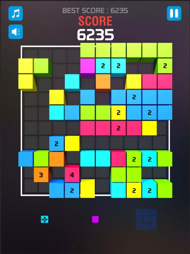 Block Puzzle Mania 3D iPad  스크린샷