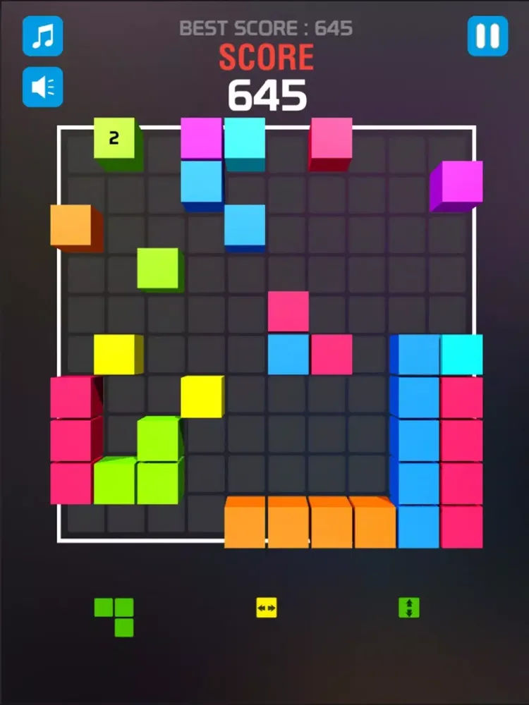 Block Puzzle Mania 3D iPad  스크린샷