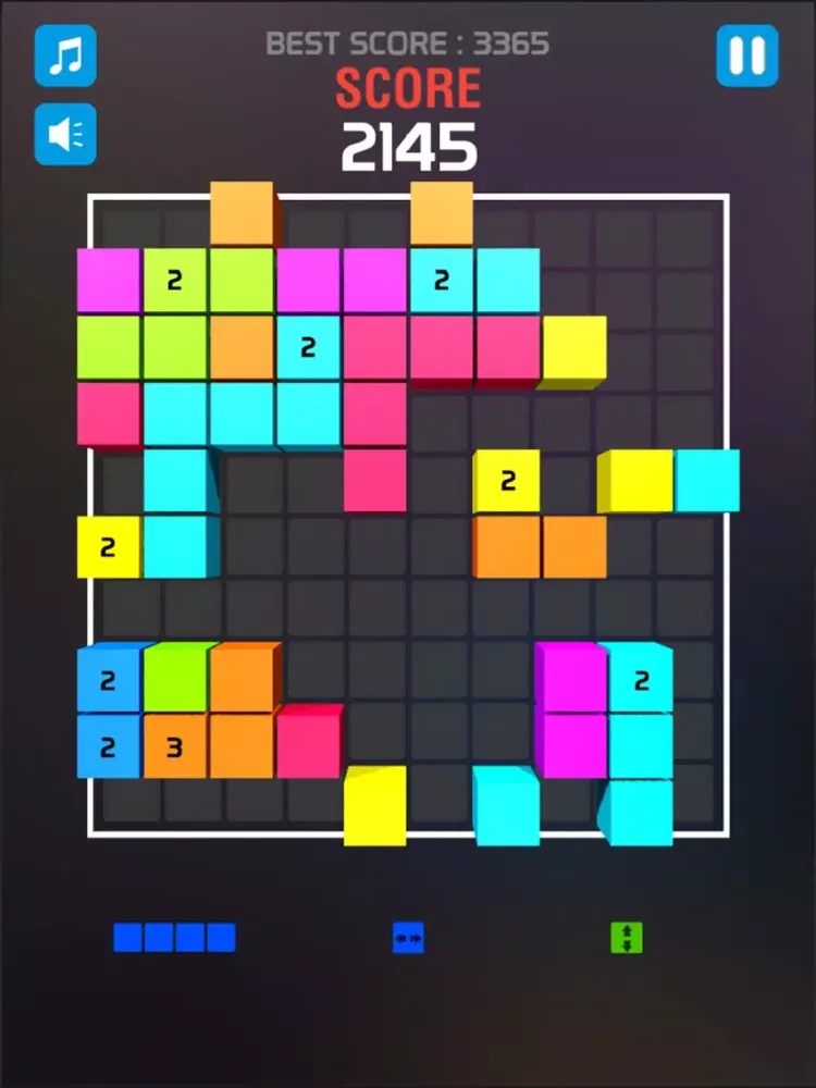 Block Puzzle Mania 3D iPad  스크린샷