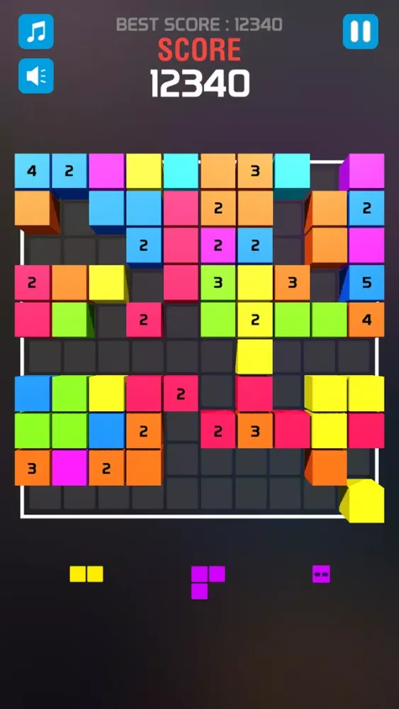 Block Puzzle Mania 3D 스크린샷