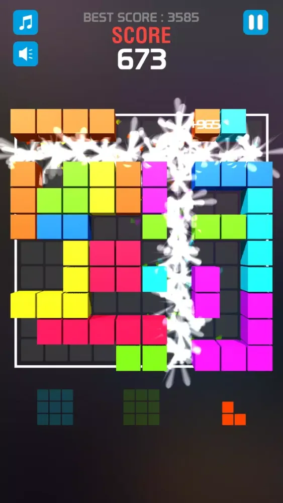 Block Puzzle Mania 3D 스크린샷