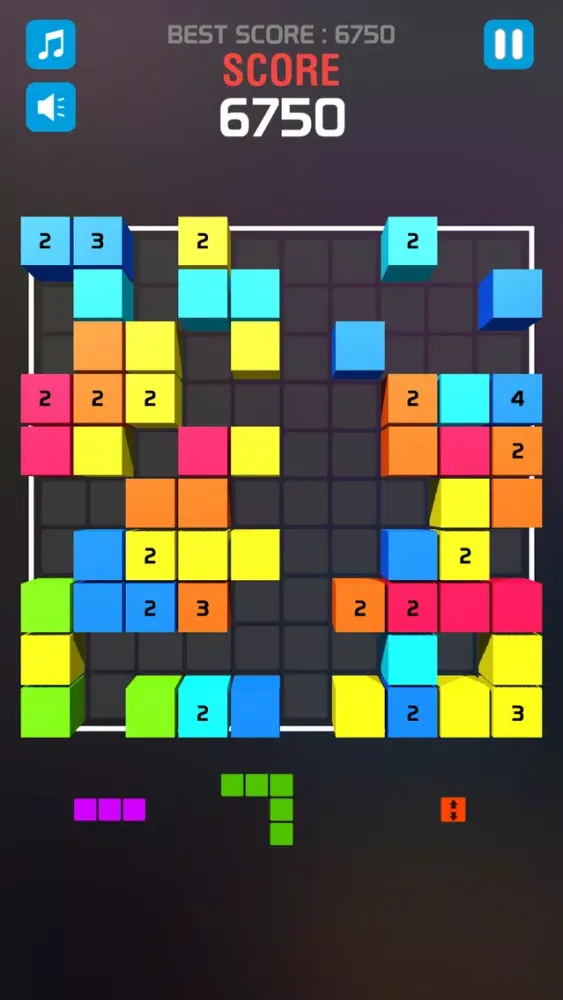 Block Puzzle Mania 3D 스크린샷