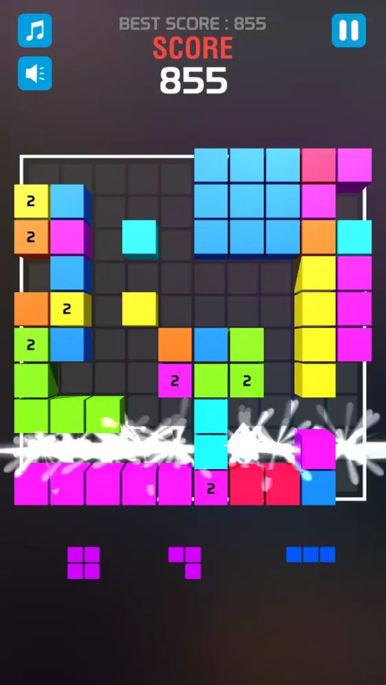 Block Puzzle Mania 3D 스크린샷