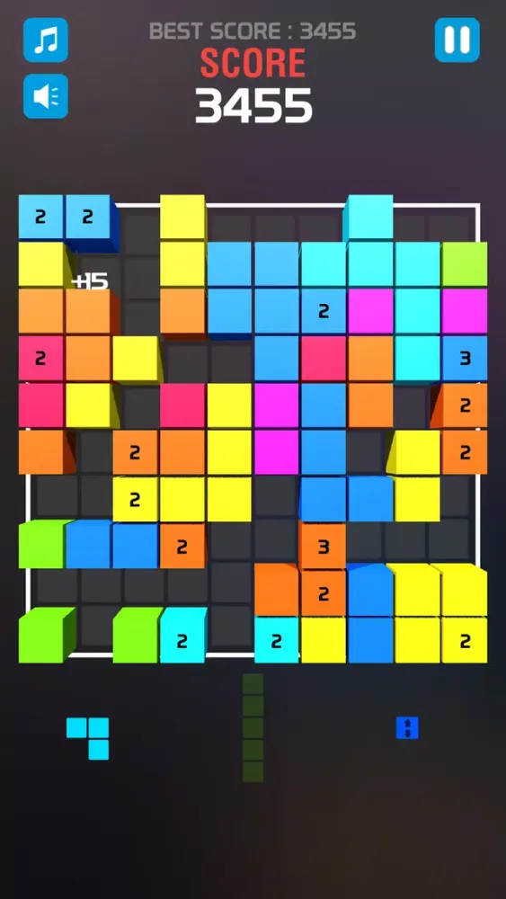 Block Puzzle Mania 3D 스크린샷