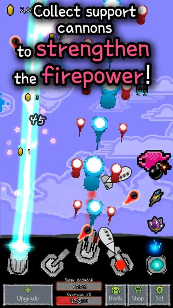 Captures d'écran de Cannon Master
