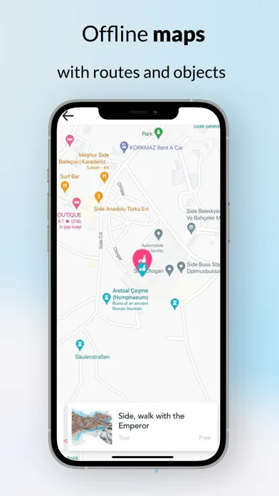 Arquestar: Audio Travel Guide Screenshots