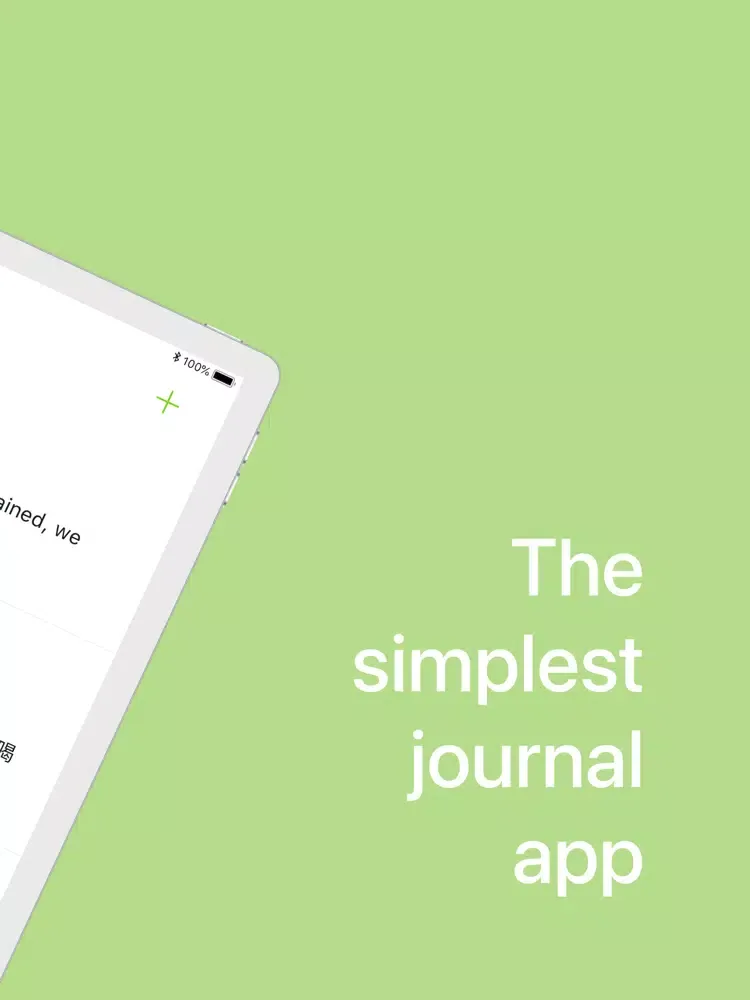 Zen Journal - Diary & Notes iPad  سکرین شاٹس